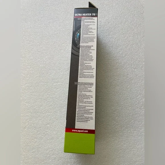 Aquael Ultra Aquarium Heater for Freshwater/Saltwater Aquariums 75 Watt $65 - Picture 2 of 6